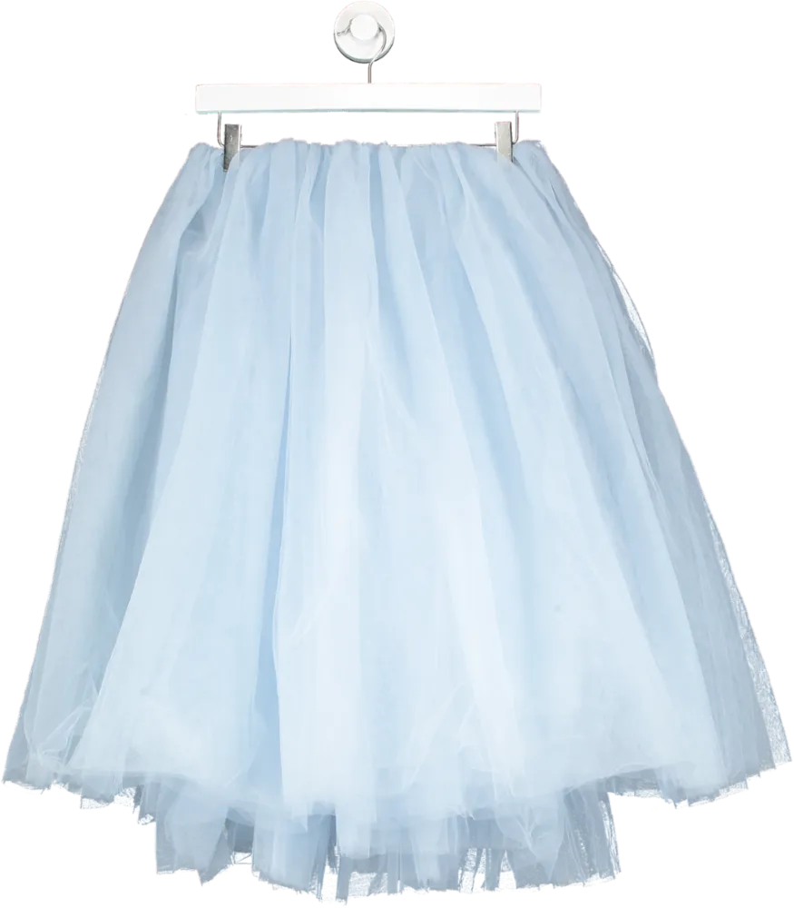 H&M Blue Tulle Puff Dress UK XS