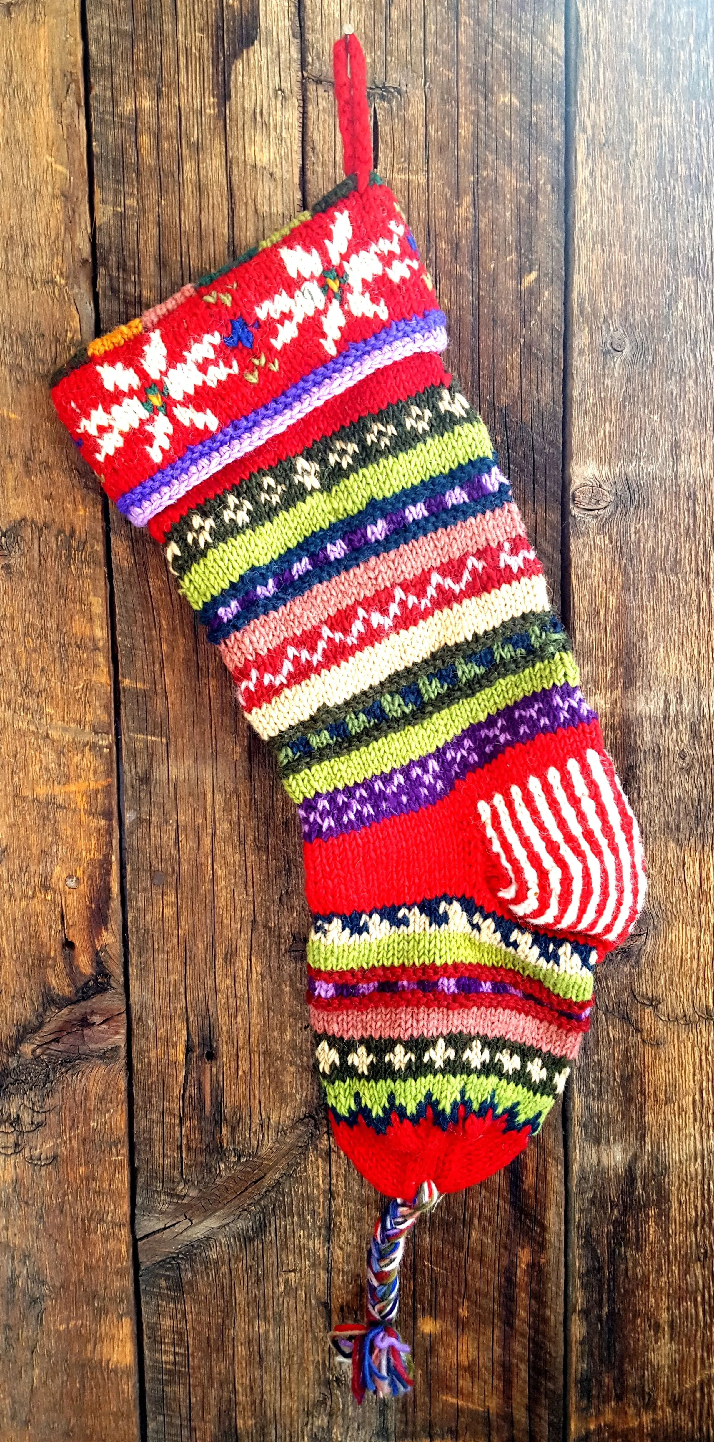 Hand Knit Old World Stockings - All