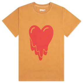 Heart Logo Tee - Tan