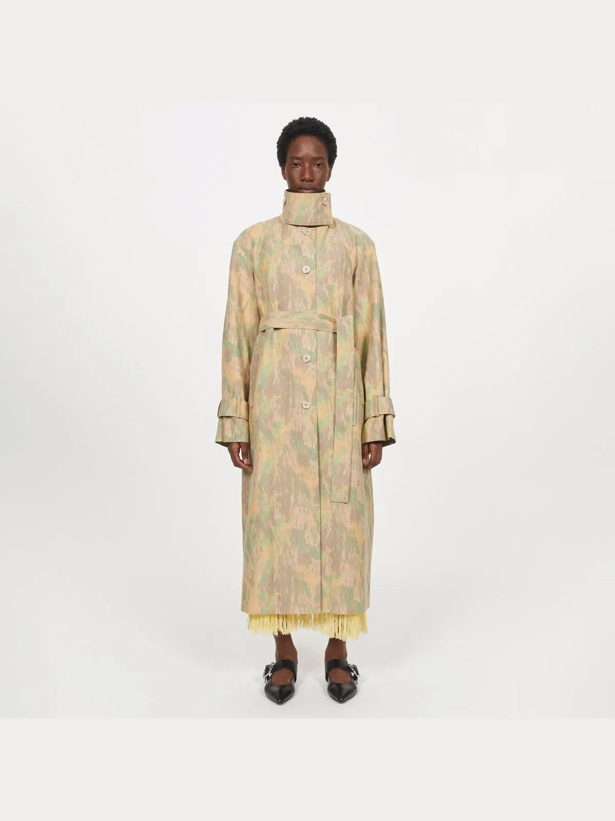 HIBA TRENCH COAT MULTI