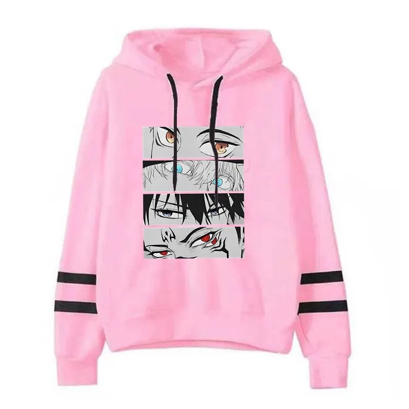 Hot Sale Autumn And Winter Fashion Long-Sleeved Sweater Japanese Anime Outdoor Sports Hoodie Printing Casual tops