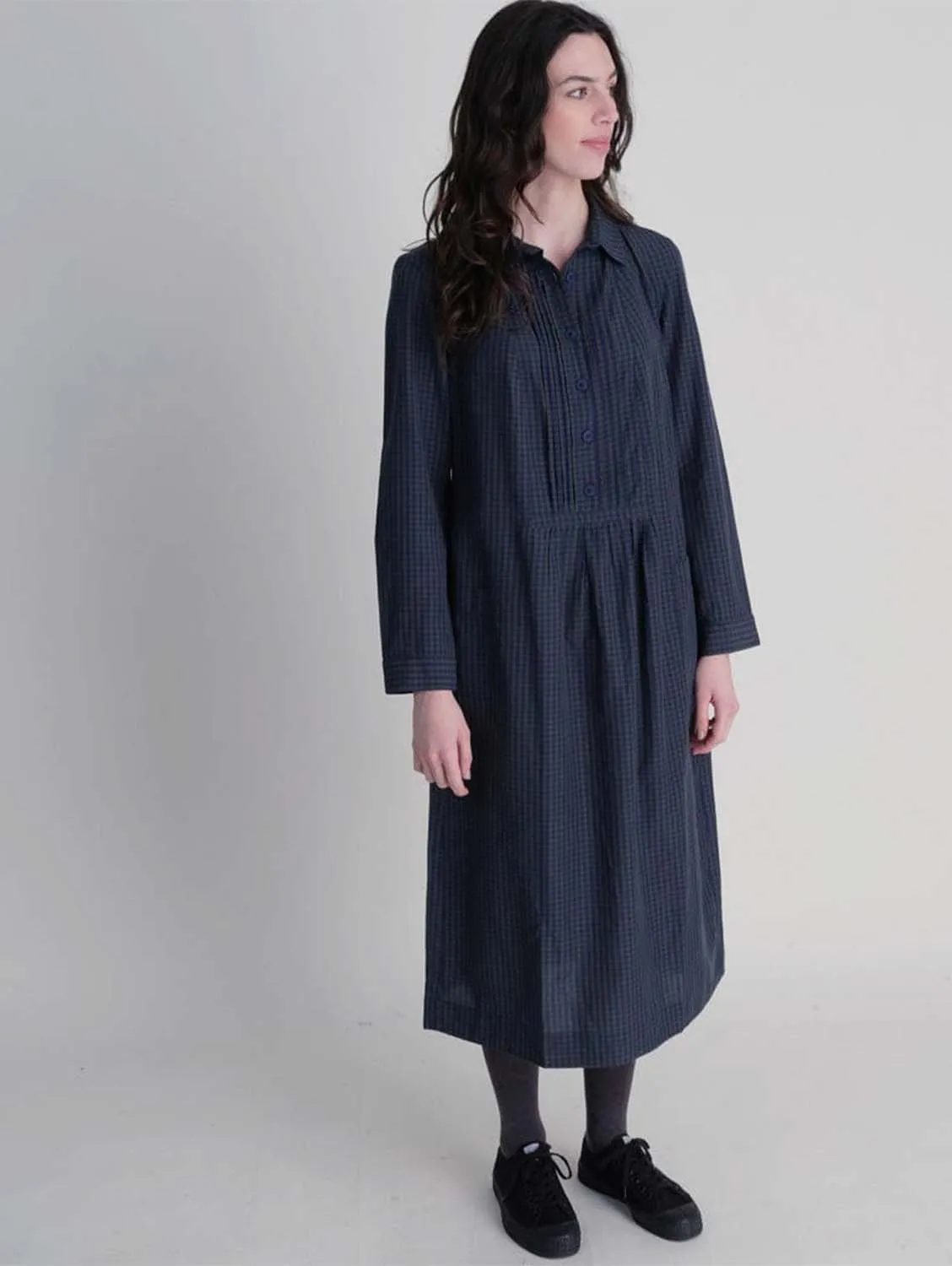 Jack Tencel Shirt Dress | Check