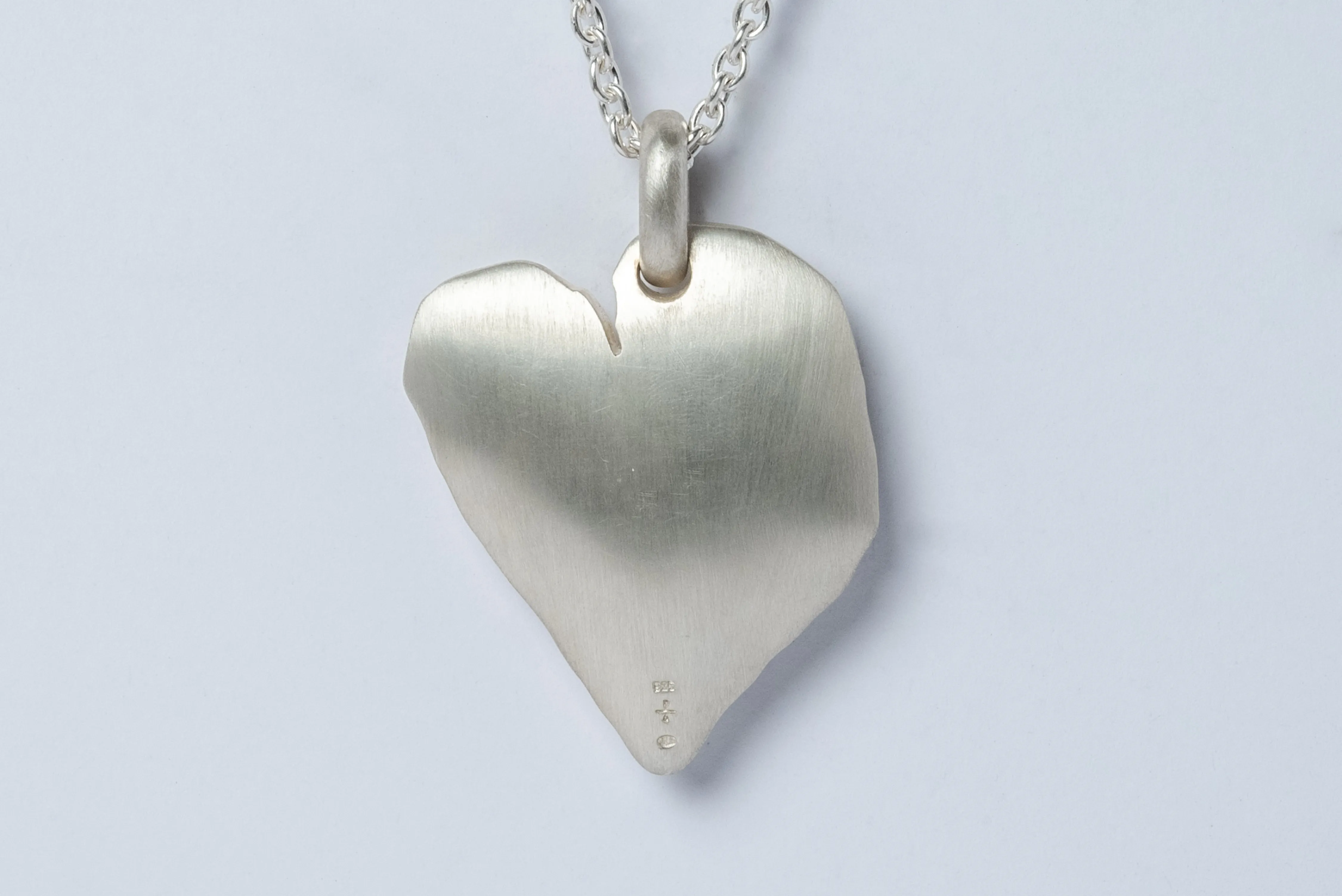 Jazz's Solid Heart Necklace (Little, Elbaite, MA ELB)