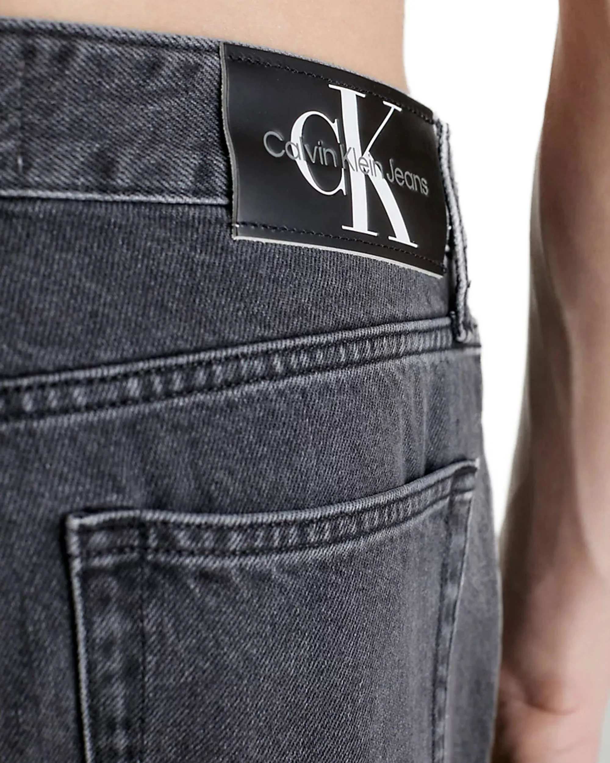 Jeans Uomo Calvin Klein Authentic Straight Denim Black