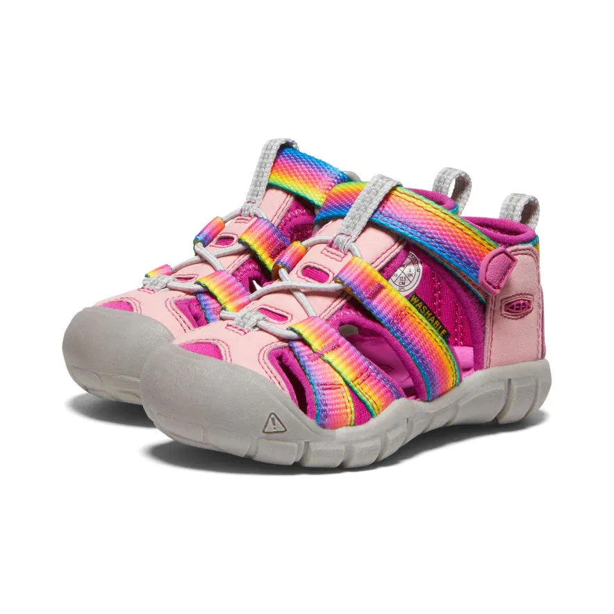 Keen Rainbow/Festival Fuchsia Seacamp II CNX Toddler Sandal