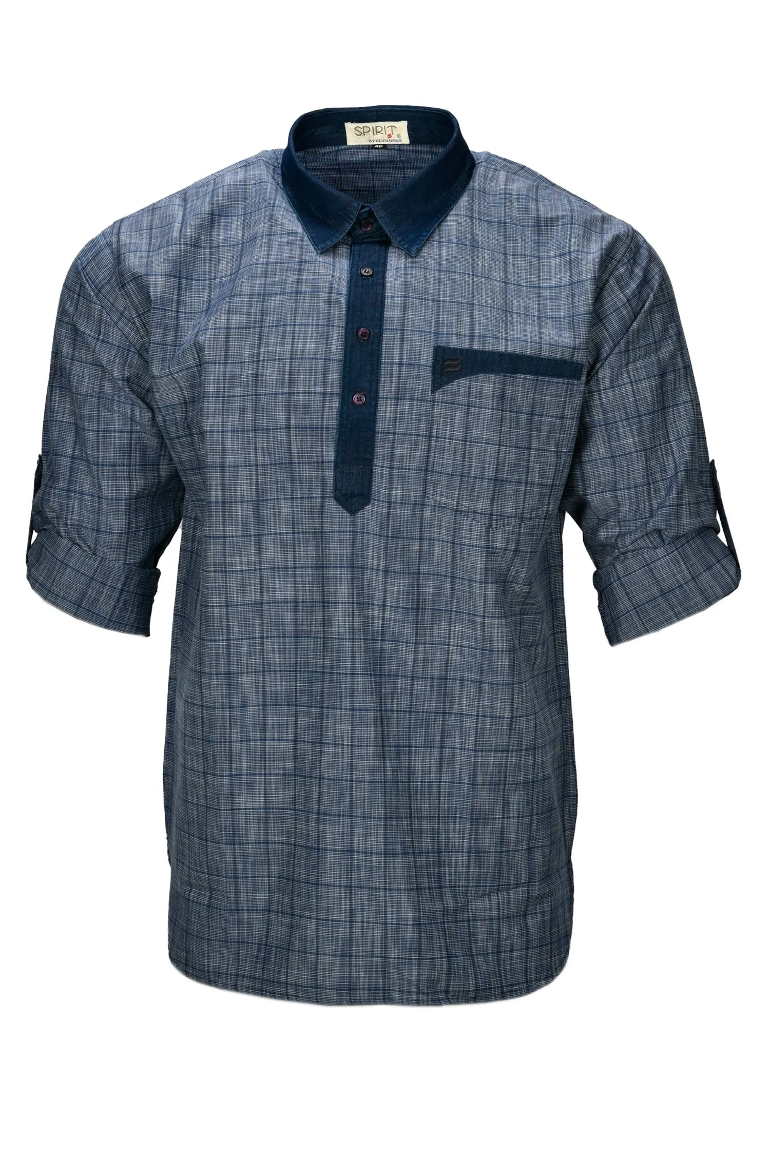 Kevin Ninan Check Kurta