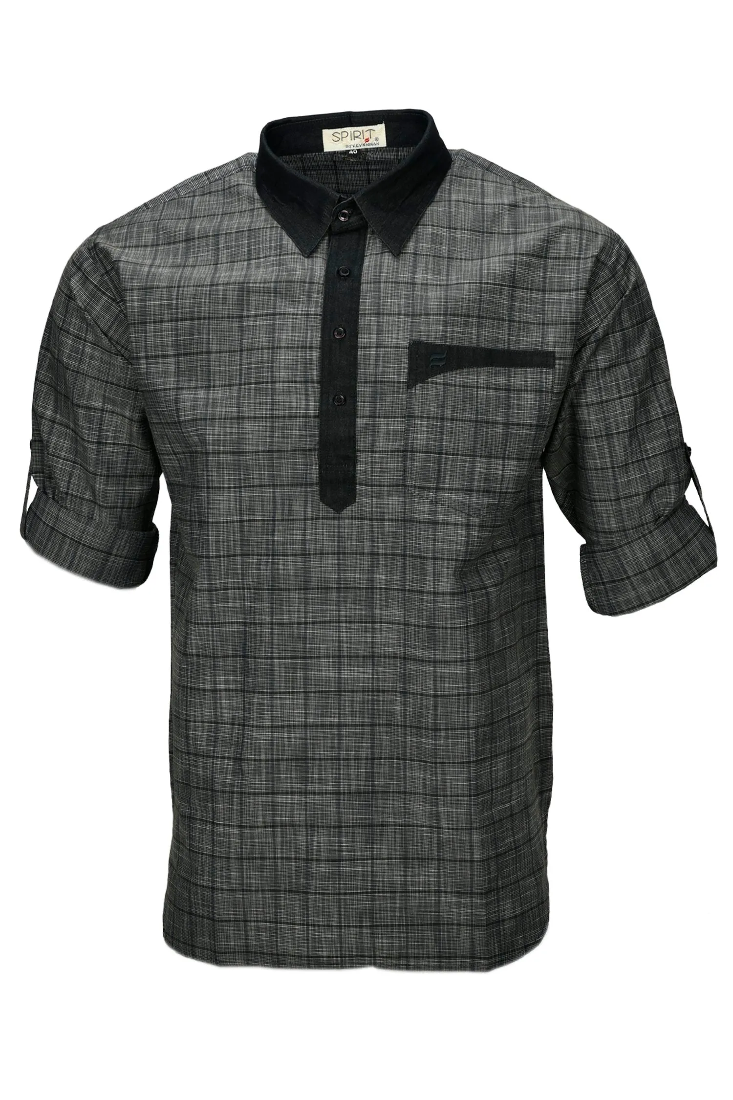 Kevin Ninan Check Kurta