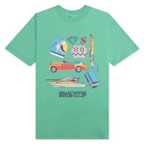 Kids Playtoys S/S Tee - Jade Cream