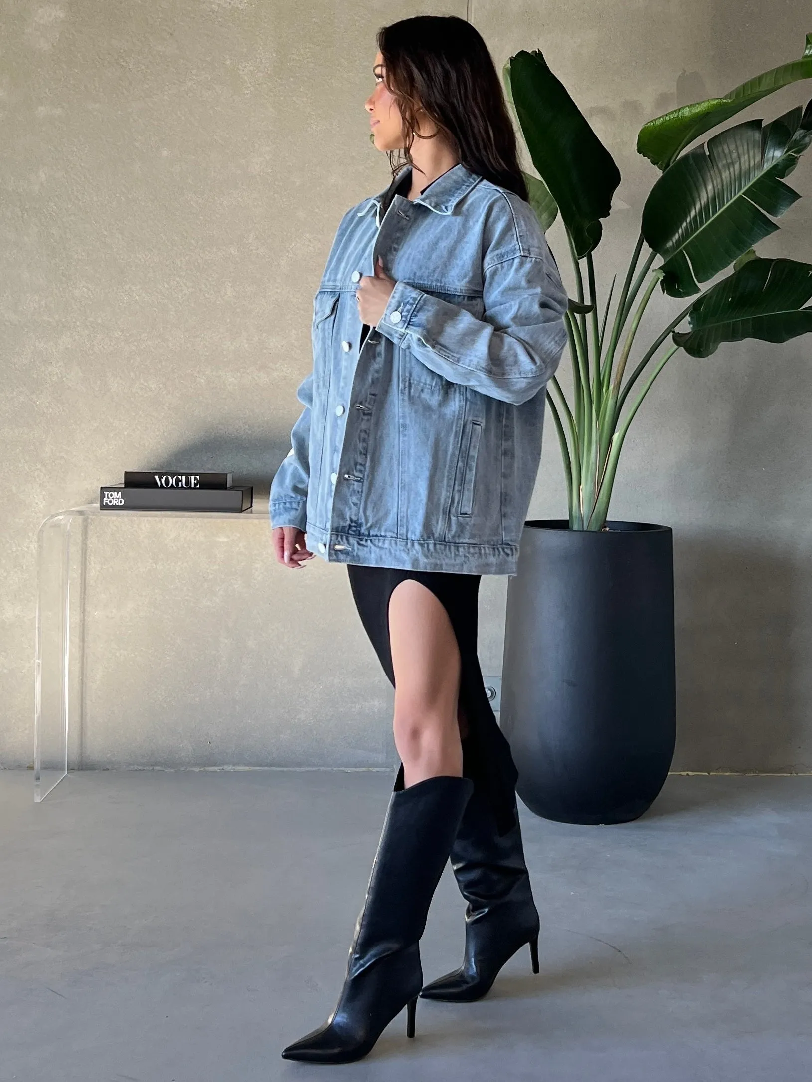 KUWALLA Oversized Denim Jacket