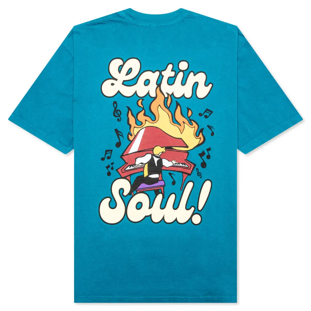 Latin Soul 2.0 Tee - Steel Blue