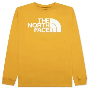 L/S Half Dome - Arrowwood Yellow/TNF White