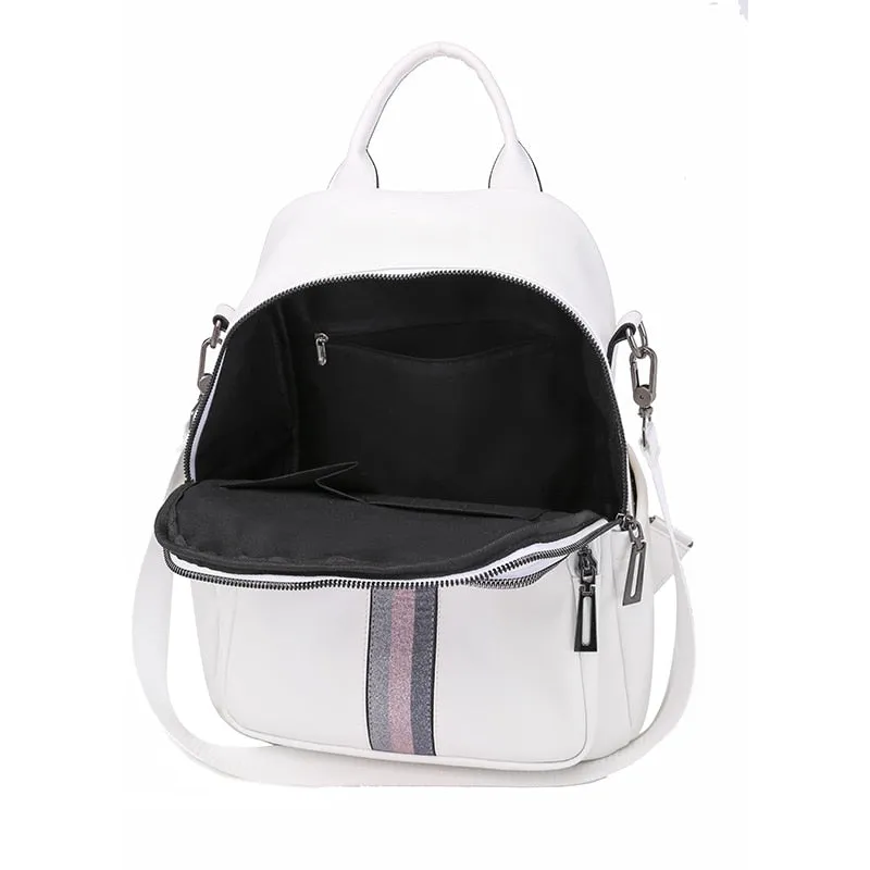 Luxury Designer Waterproof PU Leather College Bag