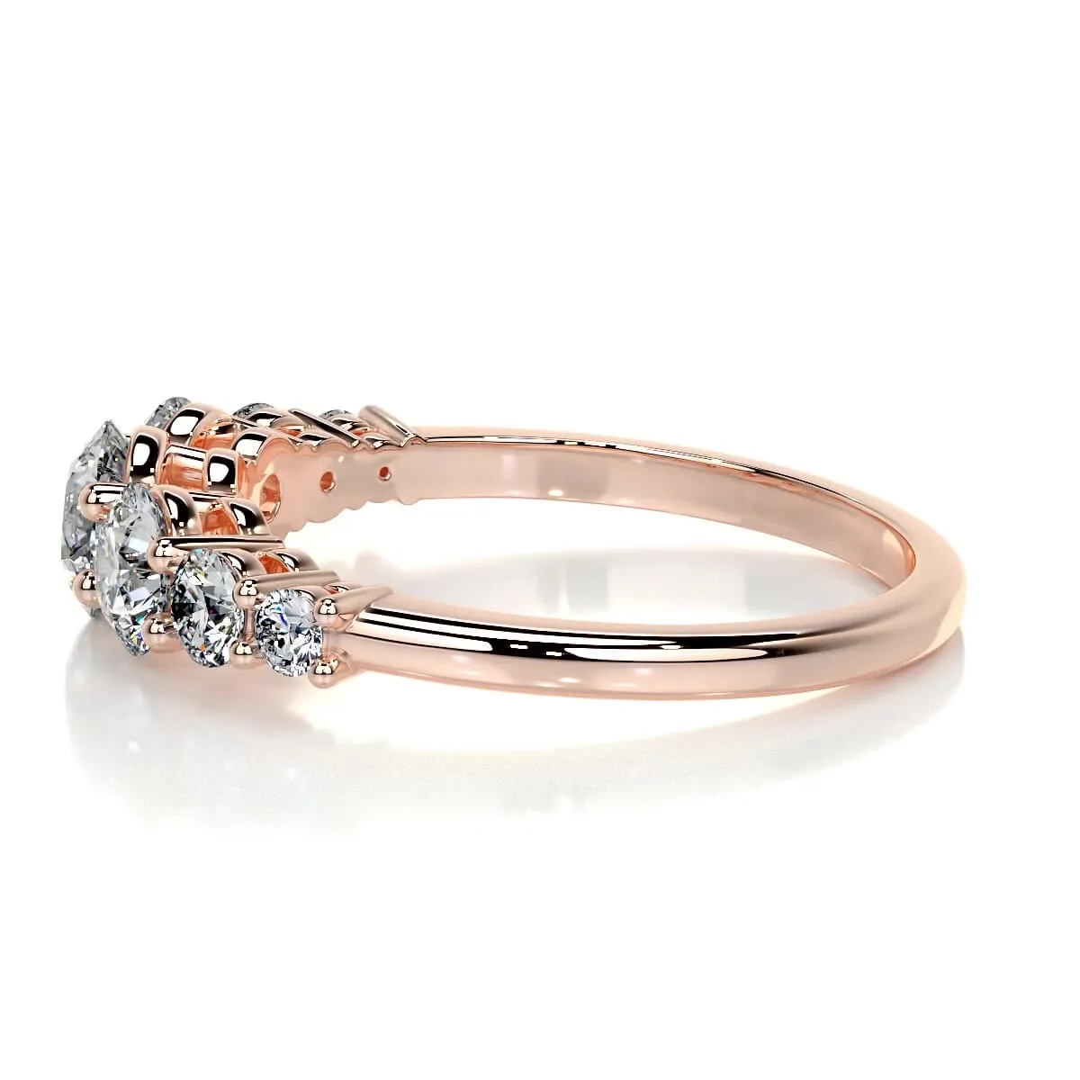 Makenzi Lab Grown Diamond Ring -14K Rose Gold