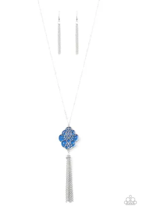 Malibu Mandala - Blue Necklace