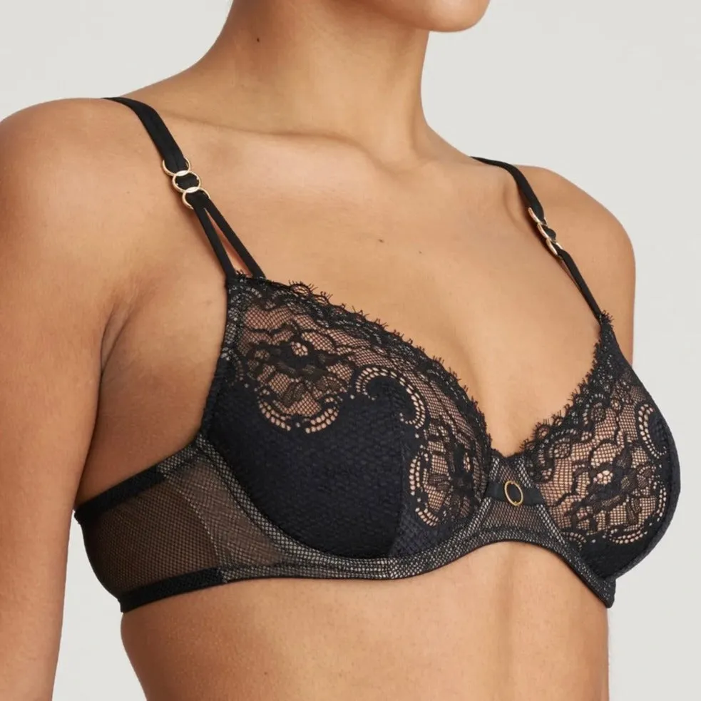 Marie Jo Junoo UW Bra  Black 0102711