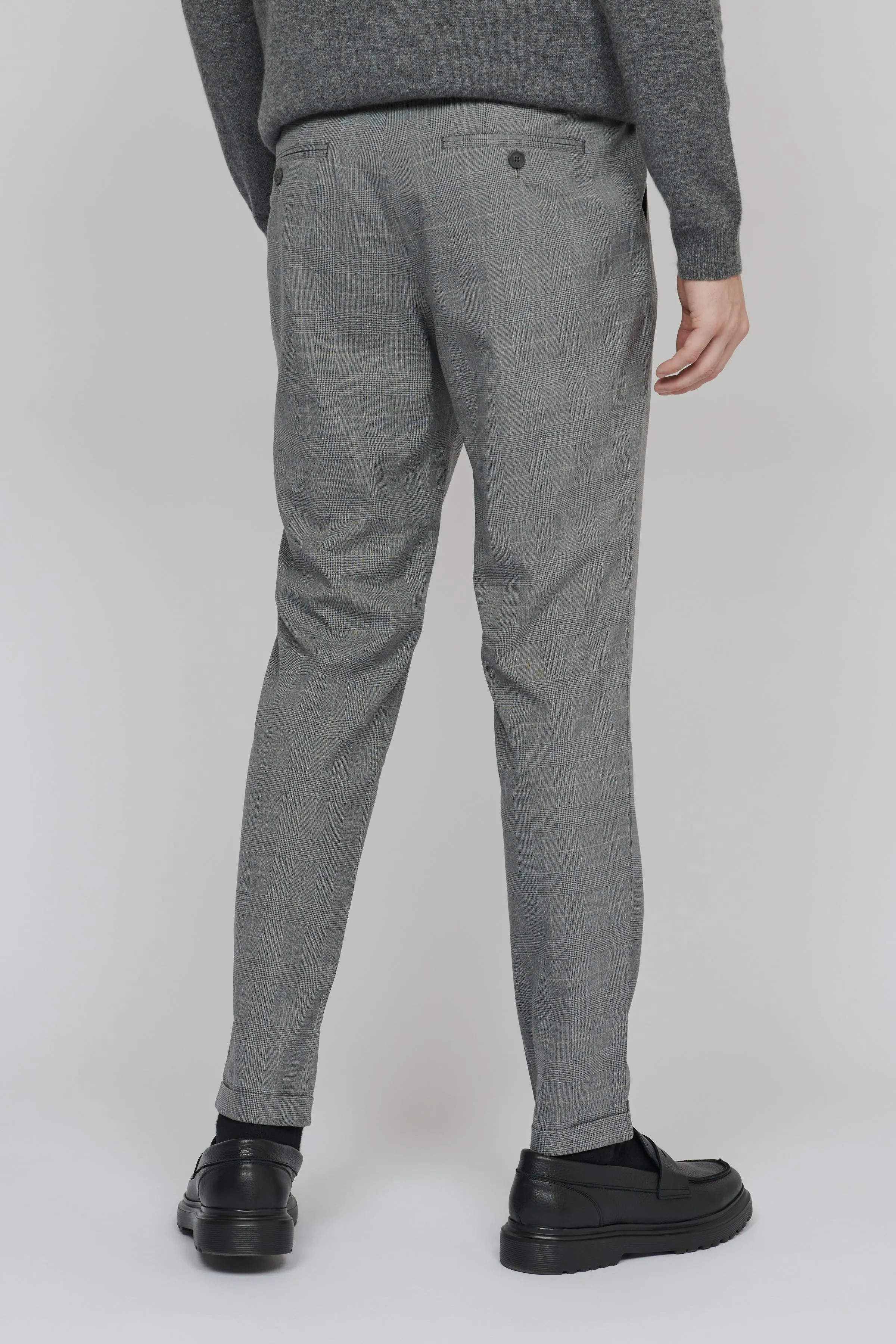 Matinique MALiam Overcheck Trousers/Medium Grey - New HS24