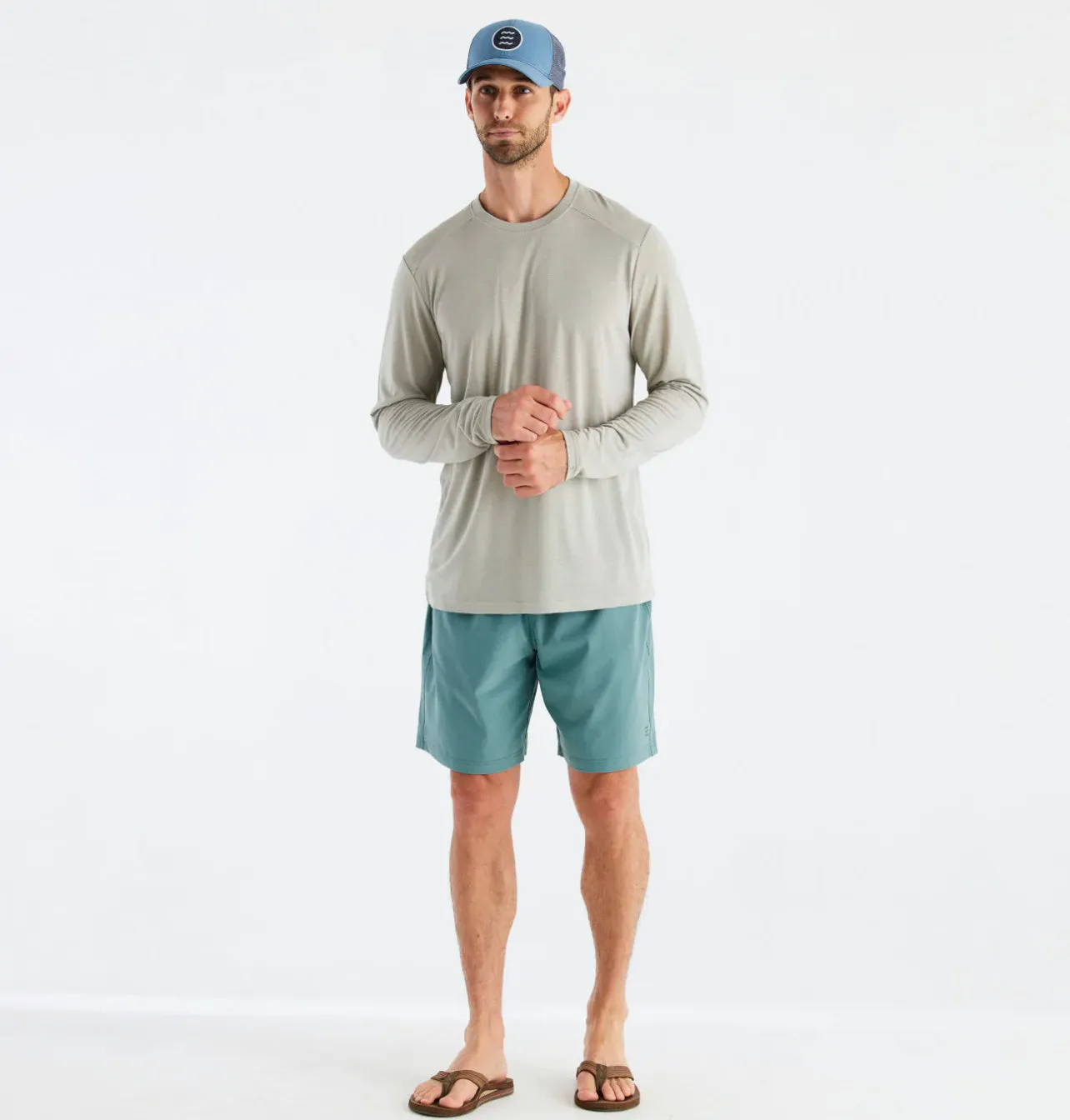 Men's Bamboo Sandstone Lightweight Long Sleeve