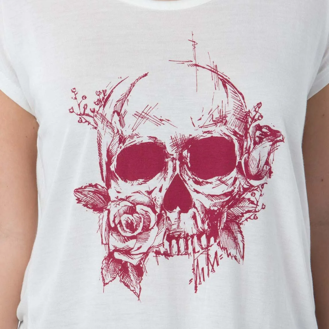 Metal Mulisha Juniors Kalet Skull Top