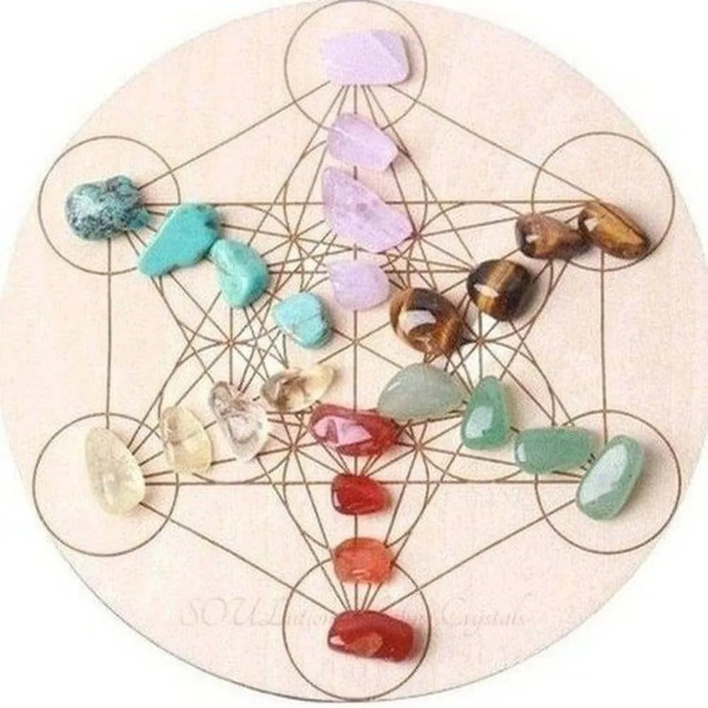 Metatron's Cube Crystal Grid