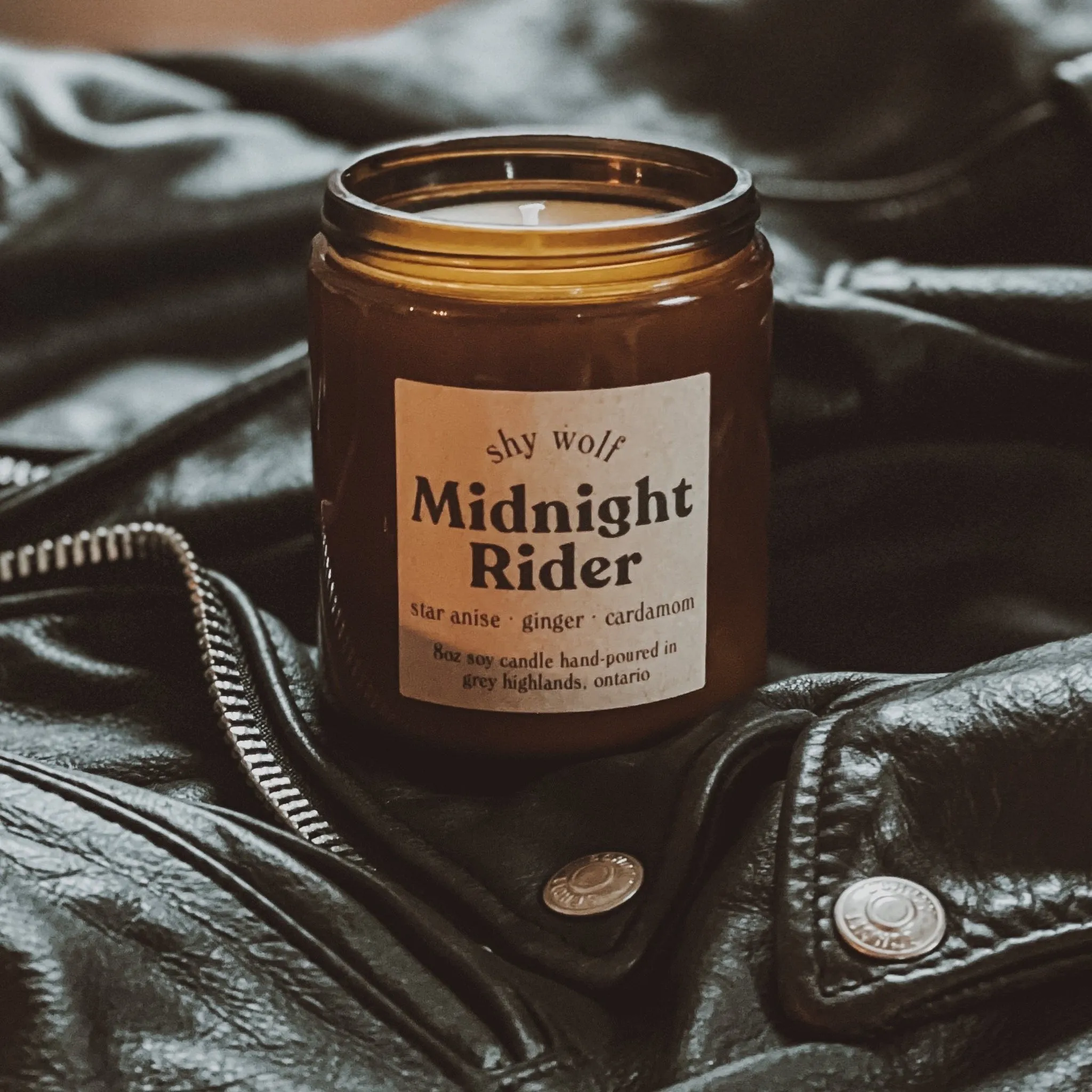 Midnight Rider Soy Wax Candle