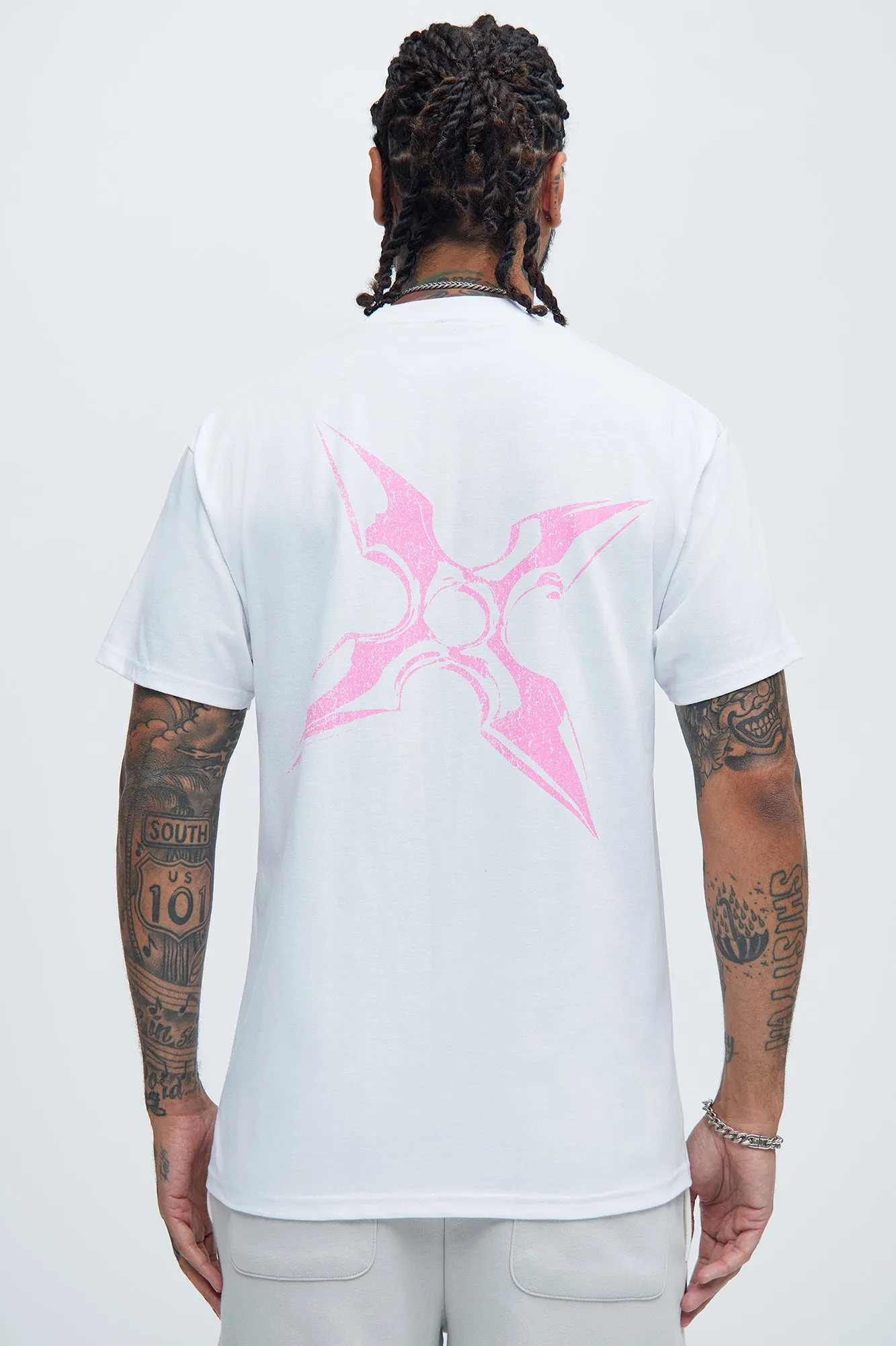 Muerte Scorpion Short Sleeve Tee - White