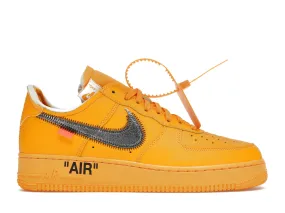 Nike Air Force 1 Low OFF-WHITE University Gold Metallic Silver