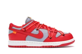 Nike x Off White Dunk Low "University Red"