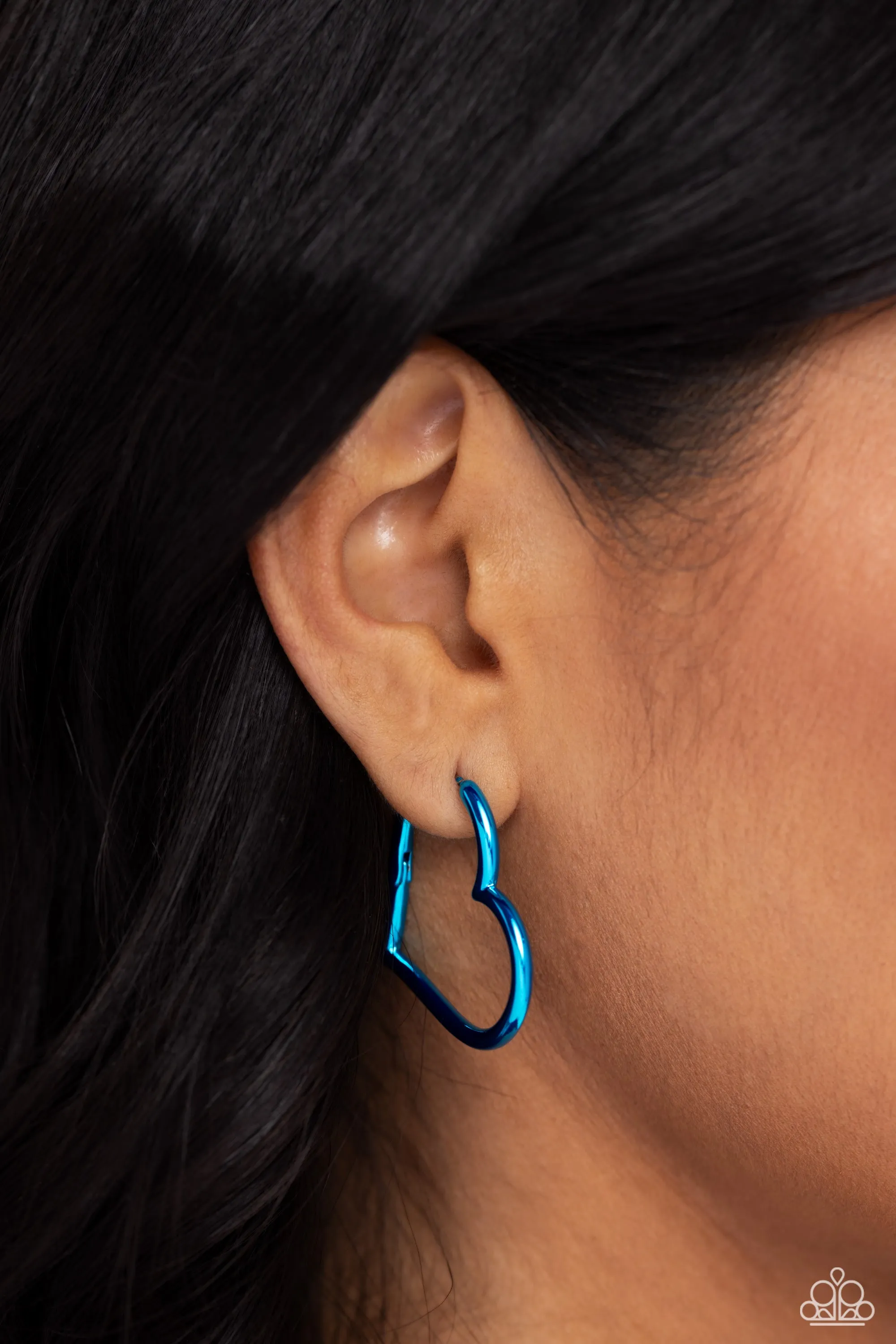 Paparazzi Loving Legend Blue Post Earrings