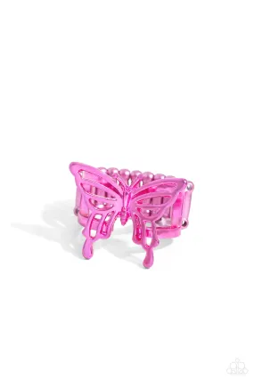 Paparazzi Playfully Polished Pink Ring