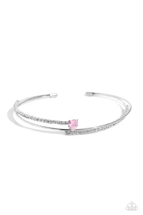 Paparazzi Sensational Sweetheart Pink Bracelet