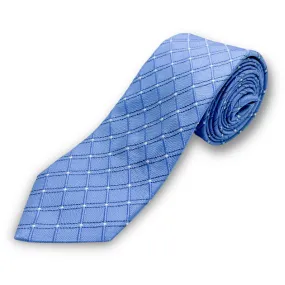 Paul Lawrence Boys Italian Silk Tie _Blue 101-1