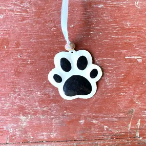 Paw Print Ornament