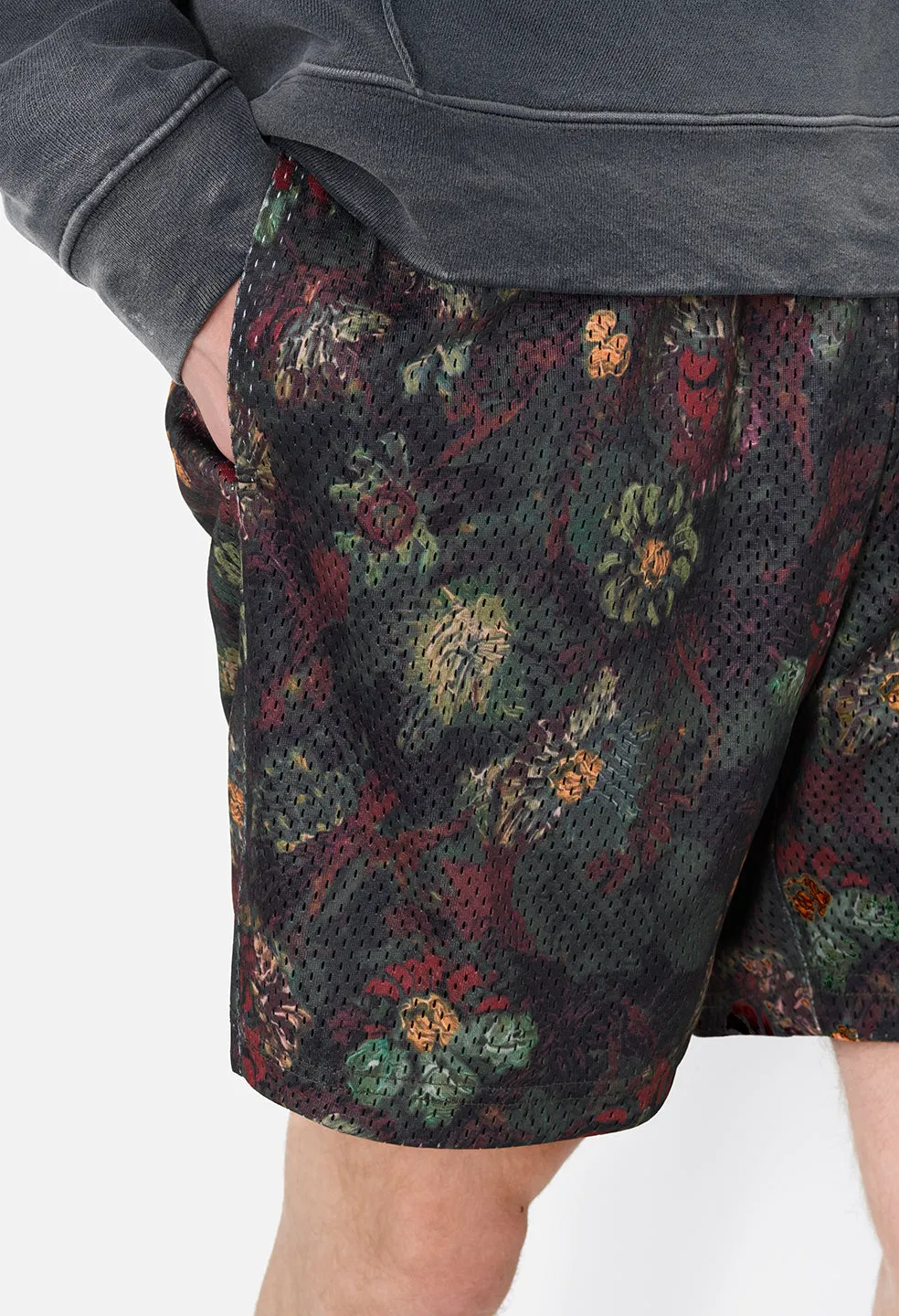 Practice Shorts / Forest Floral