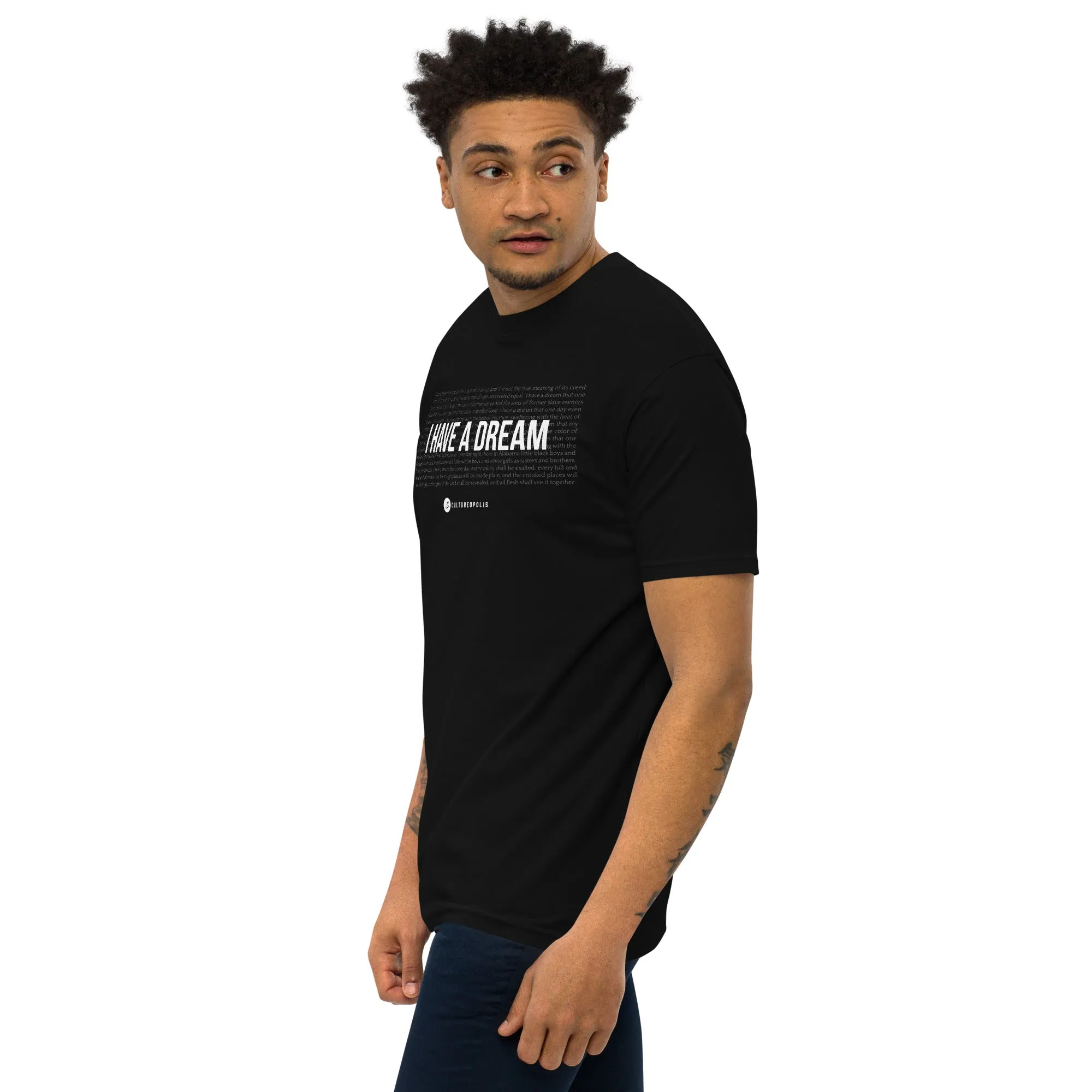 Premium Heavyweight T-Shirt – MLK I Have a Dream