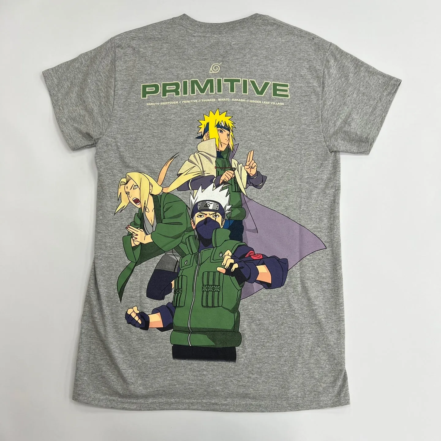 PRIMITIVE x Naruto Hokage T-Shirt - Heather Grey