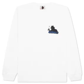 Real Bad Man x Gramicci Records L/S Tee - White