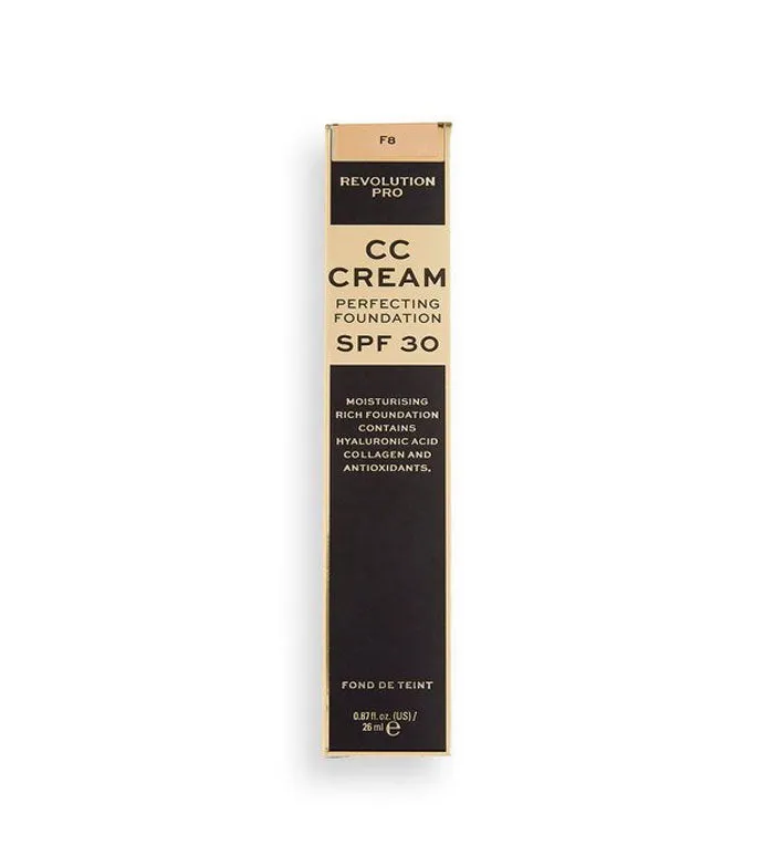 Revolution Pro - CC Cream Perfecting Foundation SPF 30 - F8