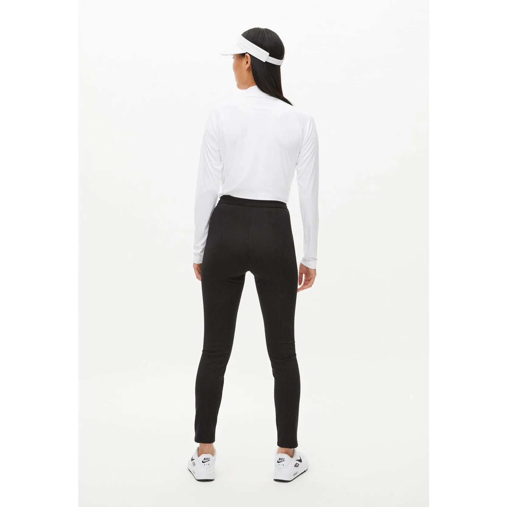 Rohnisch polo Adison long sleeve Blanc