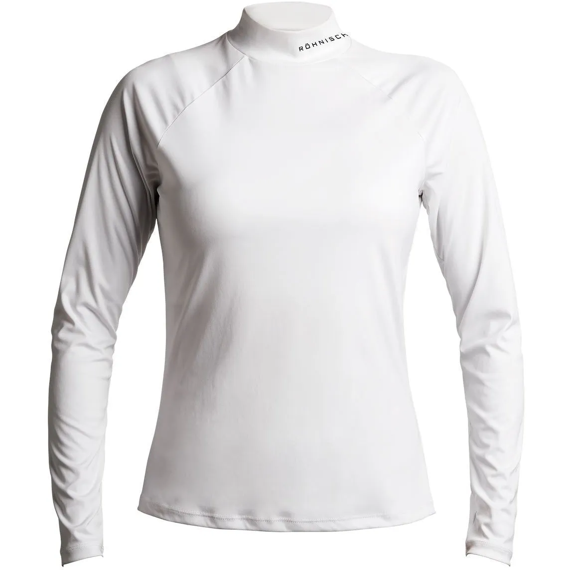 Rohnisch polo Adison long sleeve Blanc