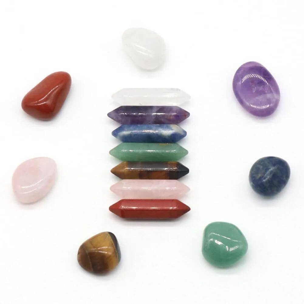 Seven Chakra Gift Box Healing Stones