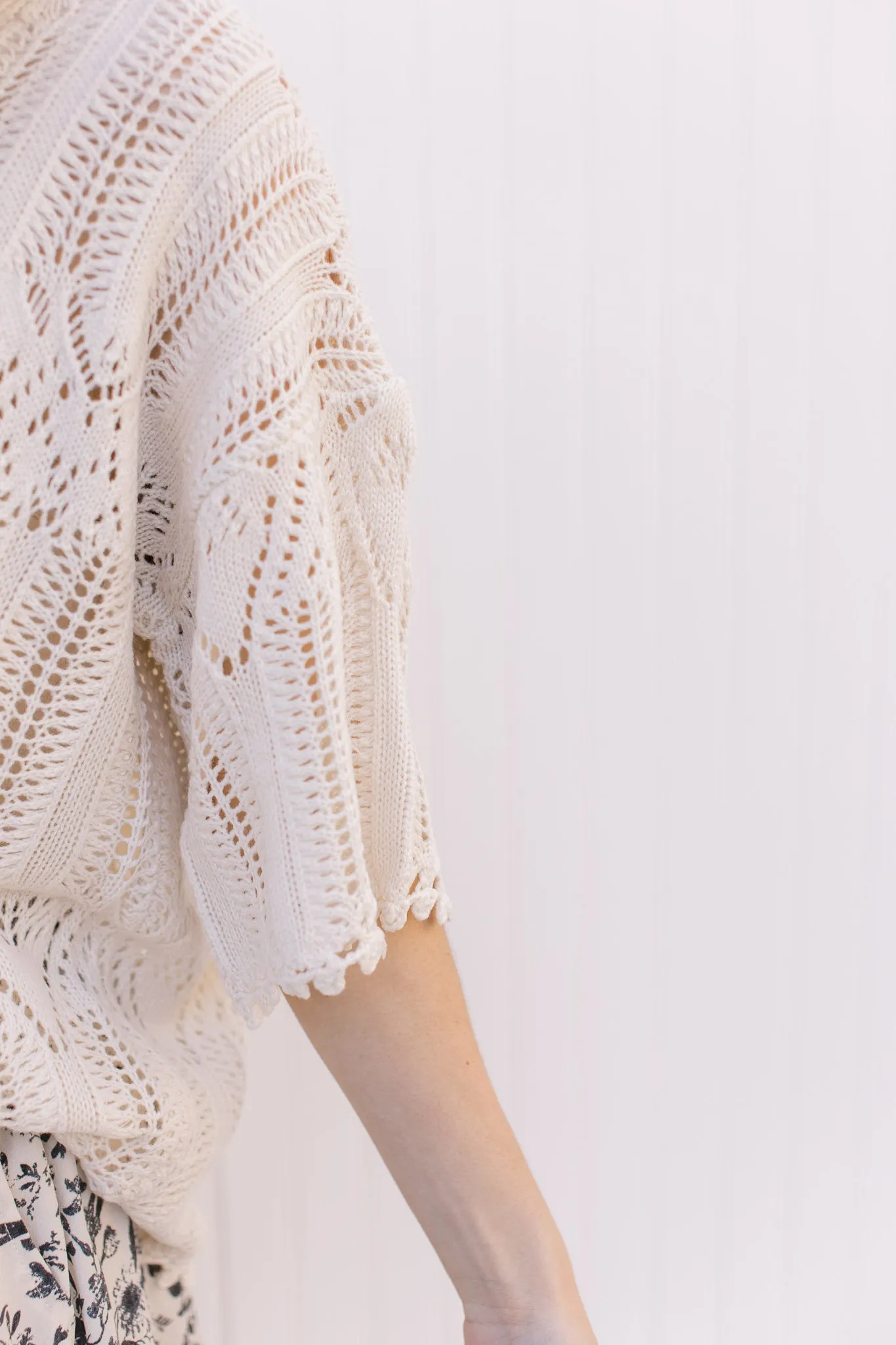 Spring Cream Sweater