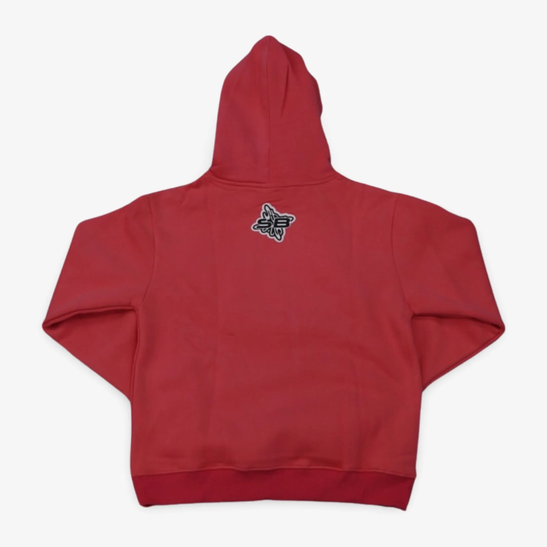 Stainbandz Puff Print Pullover Hoodie 'SB Studios' Guava / Black