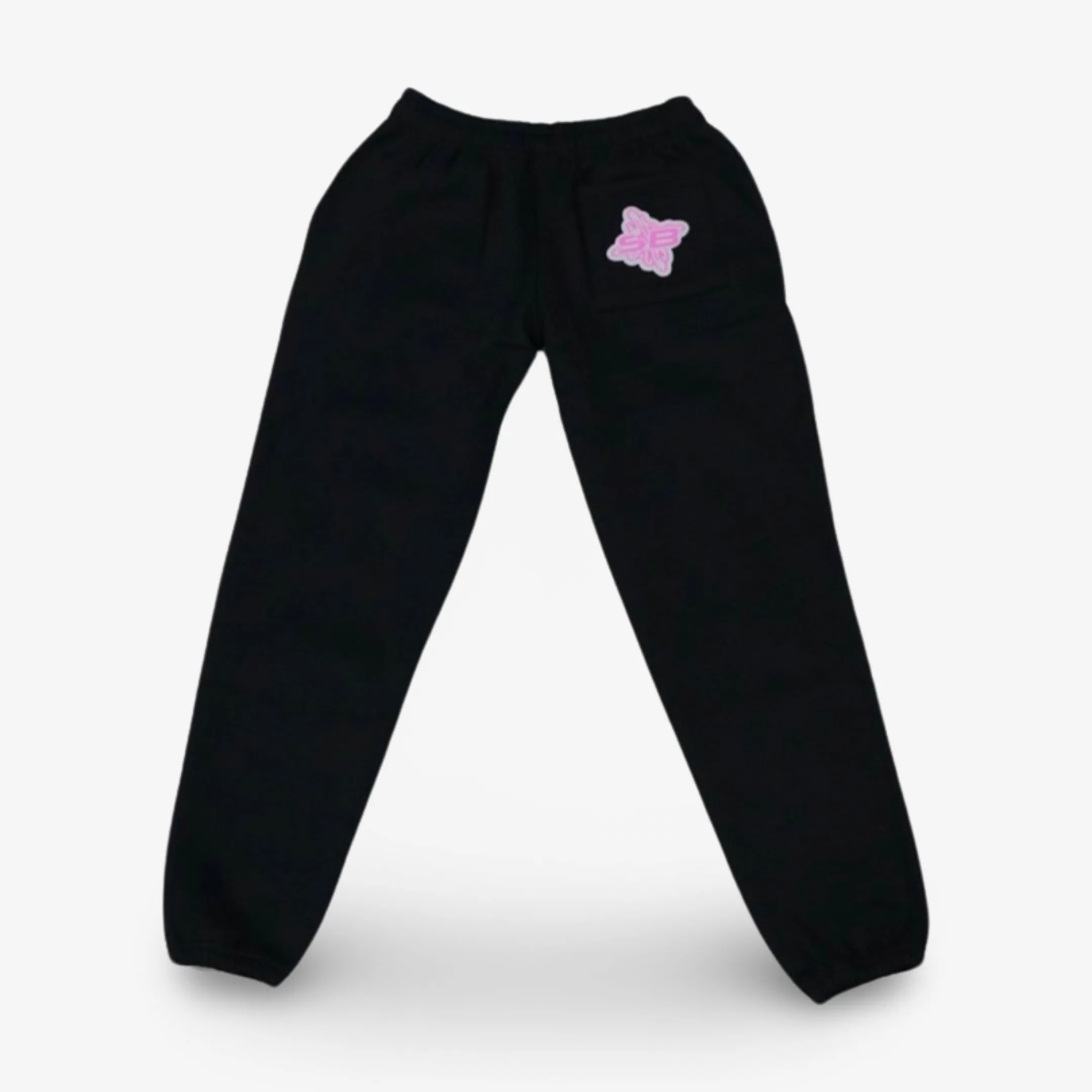 Stainbandz Puff Print Sweatpants 'SB Studios' Black / Pink