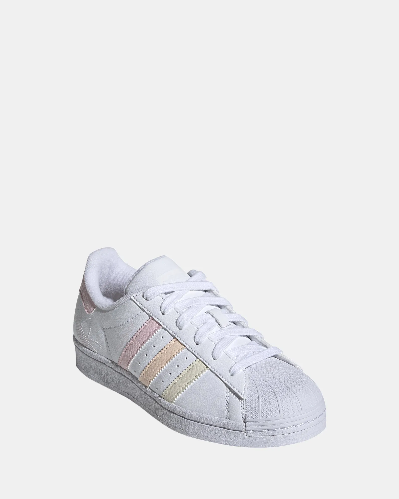 Superstar Foundation Grade School White/Pastel Multi