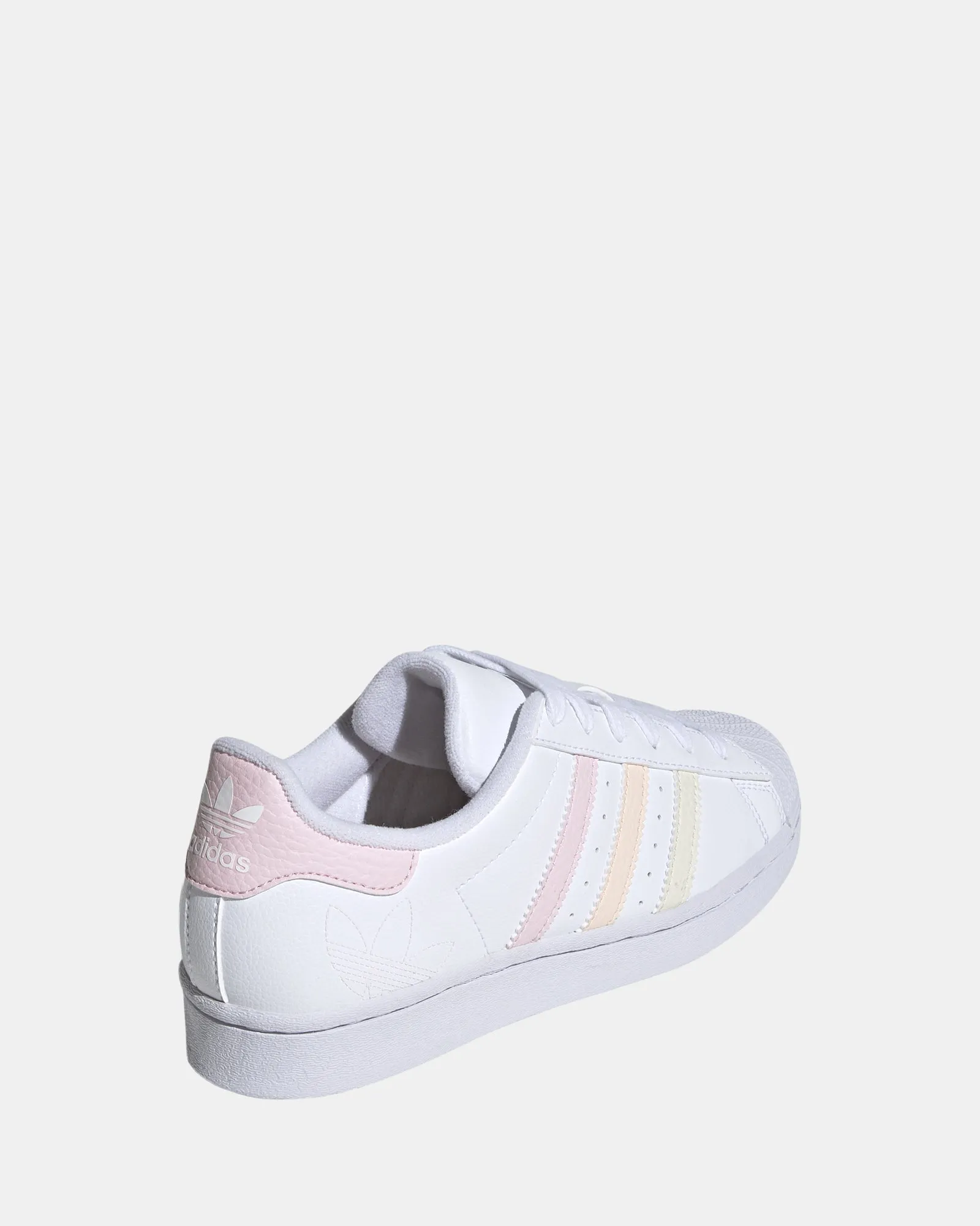 Superstar Foundation Grade School White/Pastel Multi