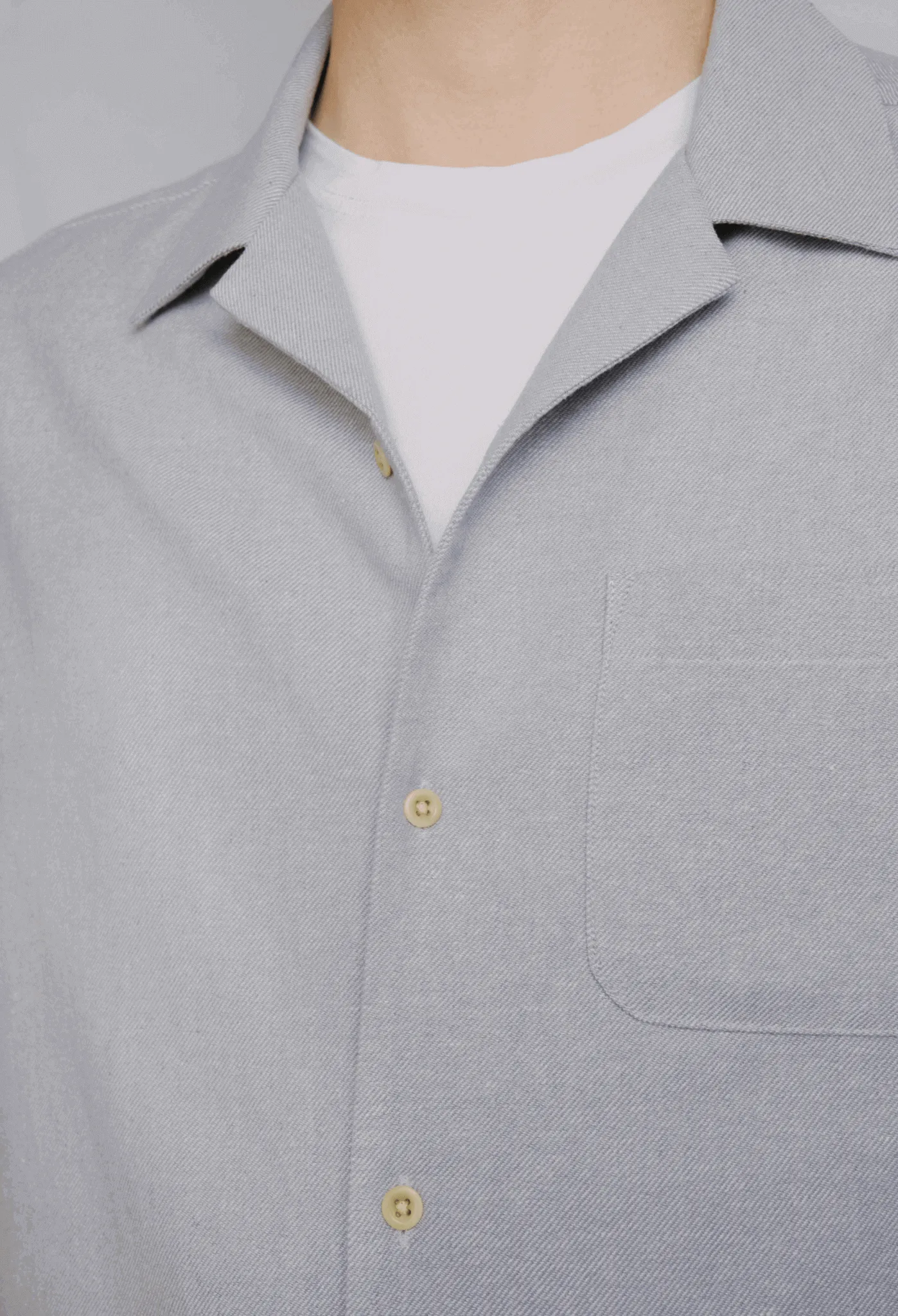 The Alexander 100% Recycled Shirt | Grey