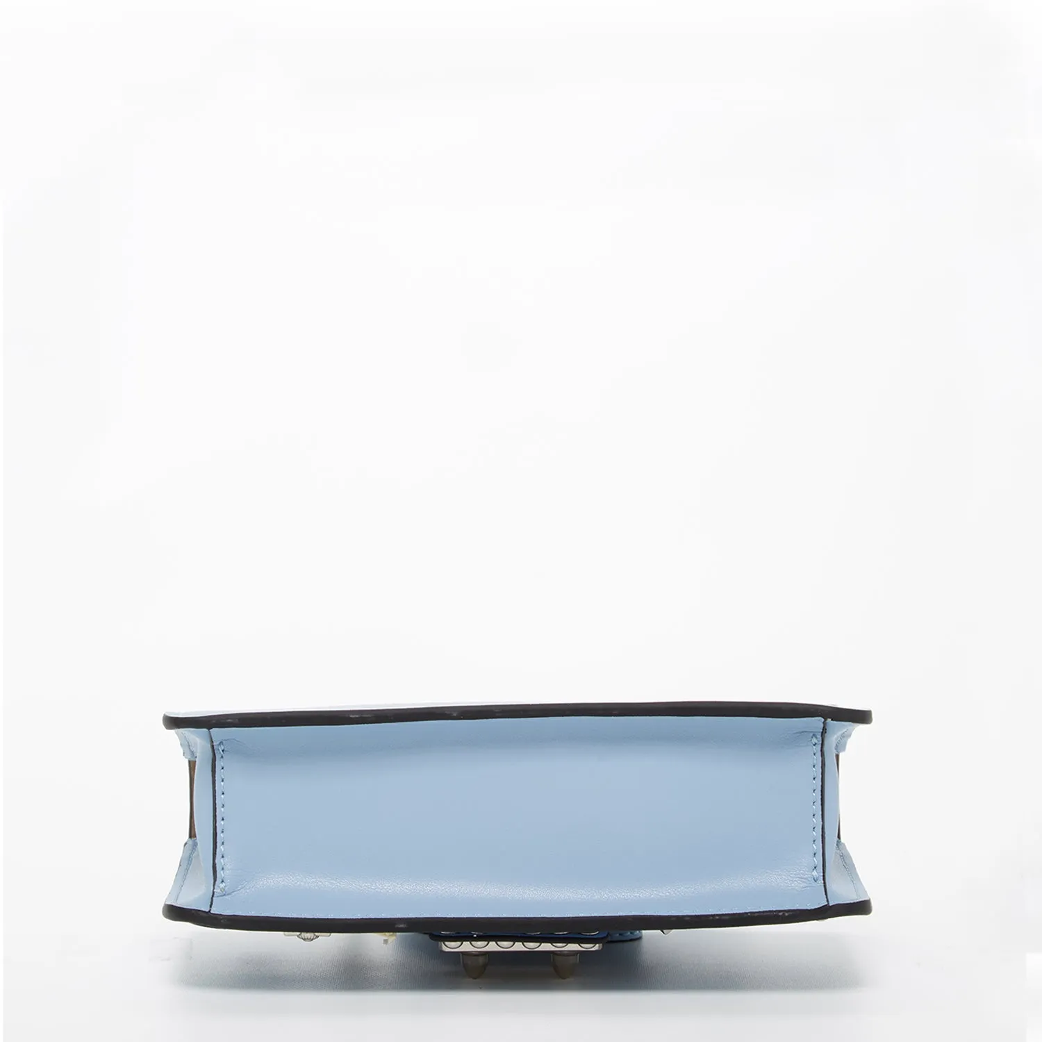 The Hollywood Small Leather Bag Light Blue