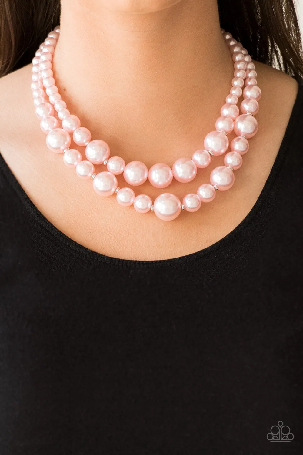 The More The Modest - Pink Paparazzi Necklace