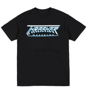 Thrasher Future Logo Tee Black