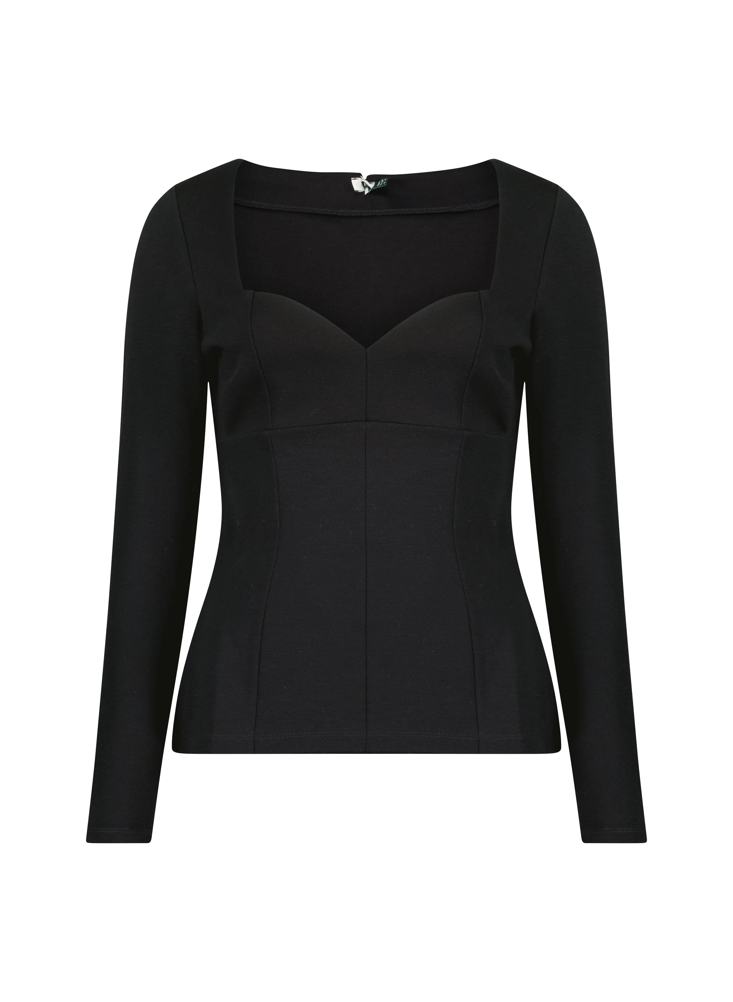 TomasinaLENZING ECOVERO Top| Caviar Black